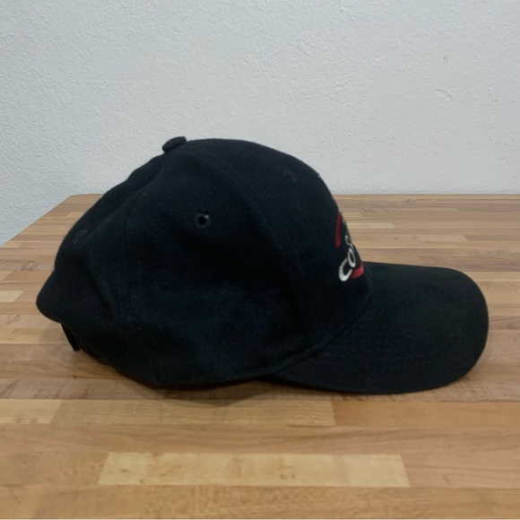 Vintage 90s Logo 7 NHL Hockey Phoenix Coyotes Adjustable Strap Back Hat Black - Picture 5 of 7